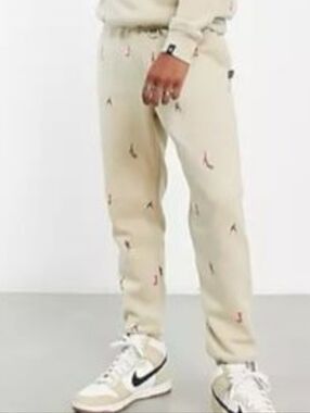 Jordan Essentials Jumpman Print Joggers Mens Small